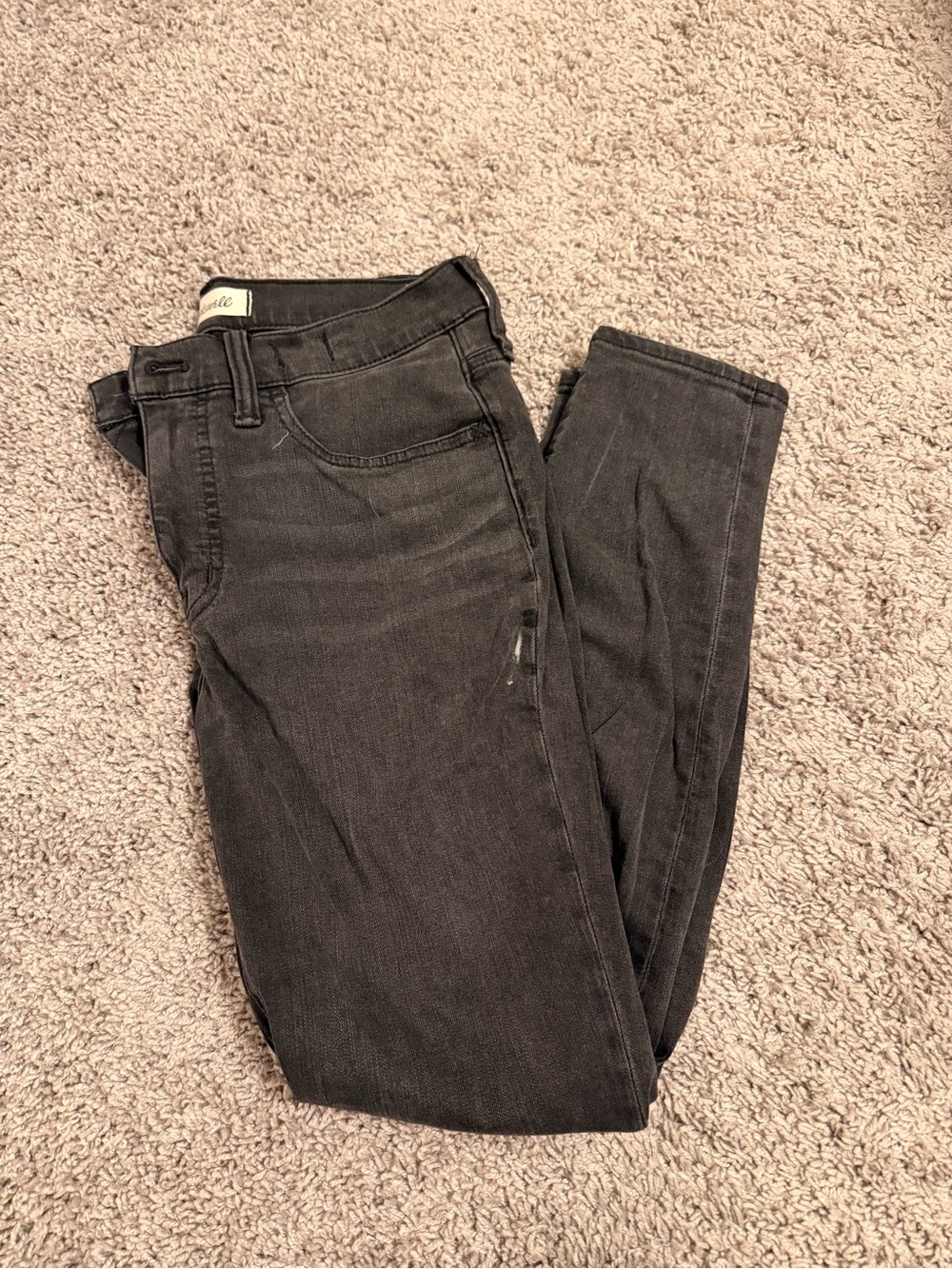 Madewell Black Skinny Jeans